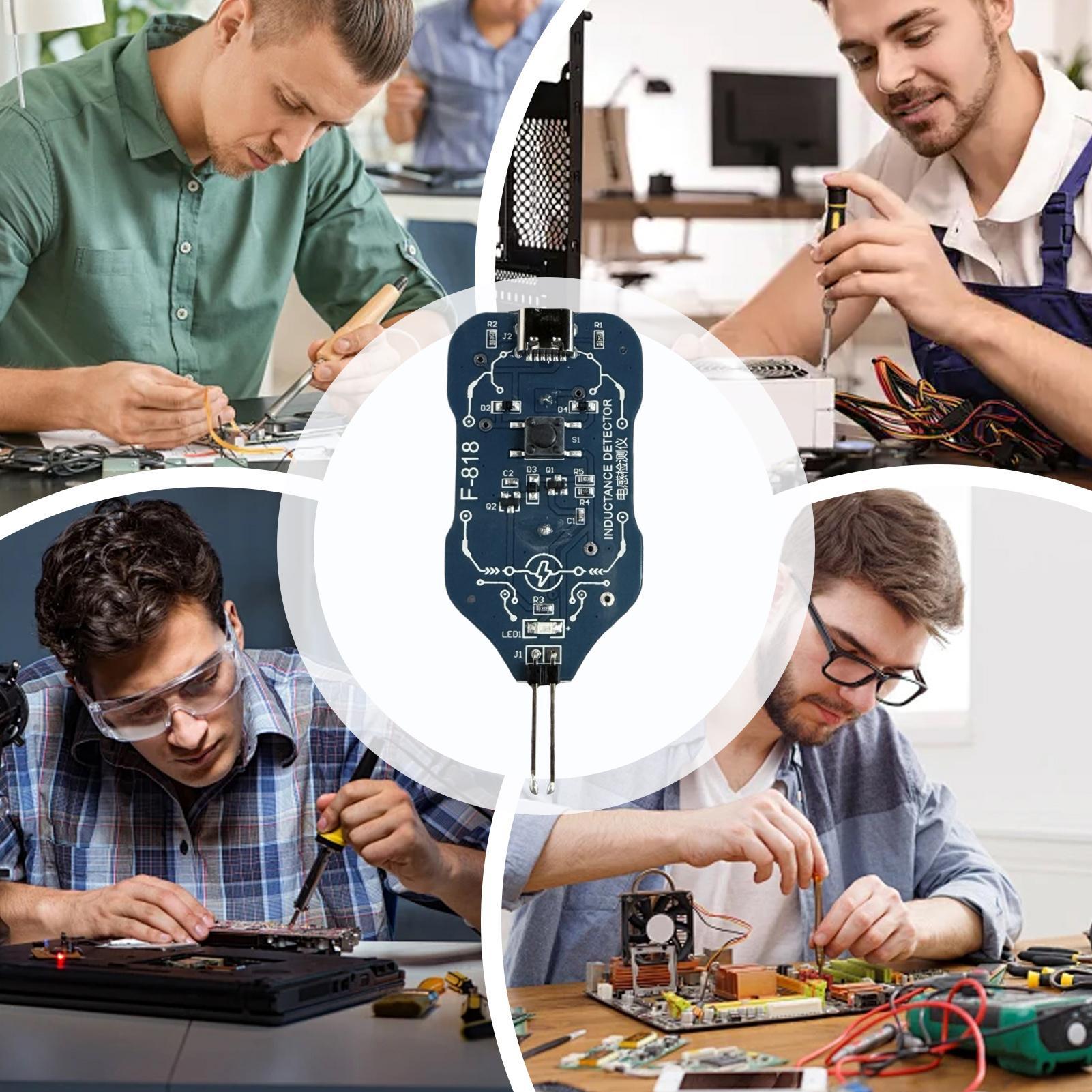 Electronics Repair For Beginners - Testador de Indutância, Detector Elétrico, Medidor