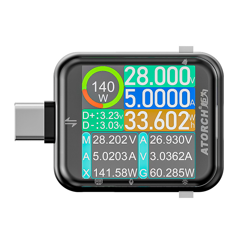 Usb Ammeter Tester - Testador de Alta Precisão T3 com