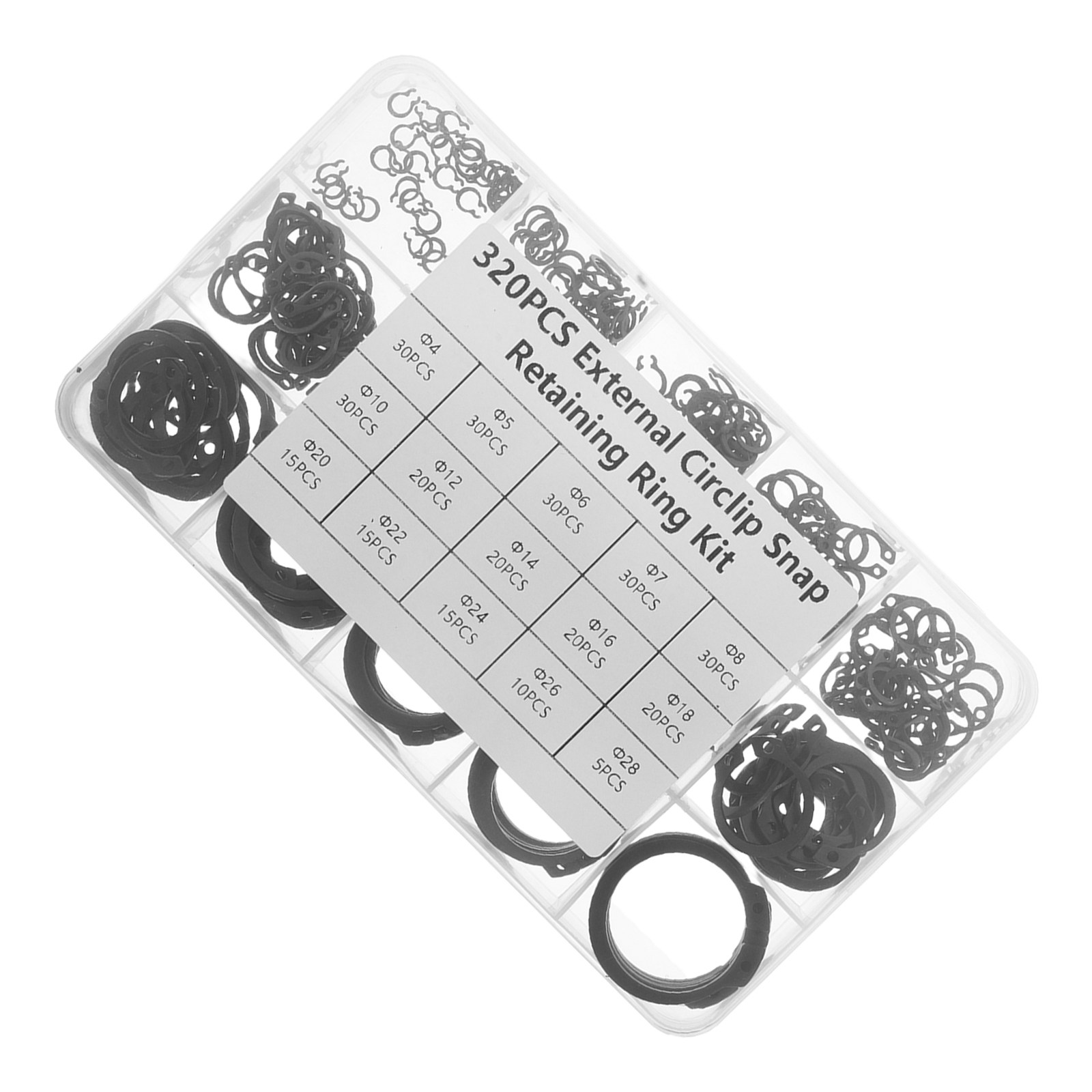 Repair Electronics - Conjunto de 320 Anéis de Retenção