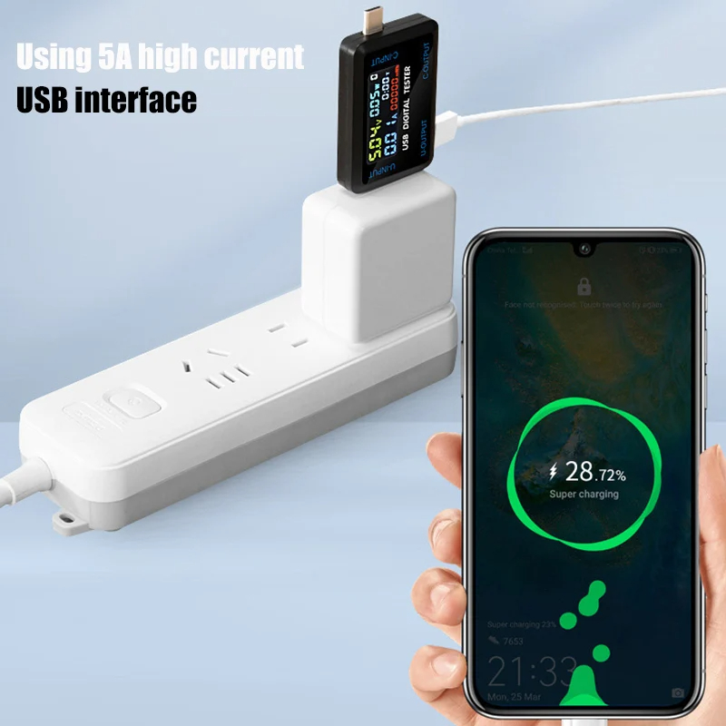Tipo-c/usb testador voltímetro - Usb Ammeter Tester avaliação e preço