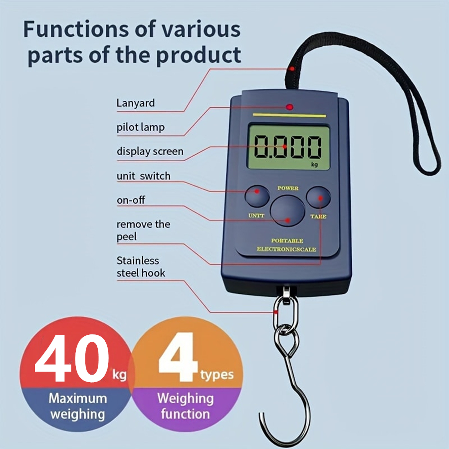 40kg multifuncional mini eletr - Electronics Repair And Maintenance avaliação e preço