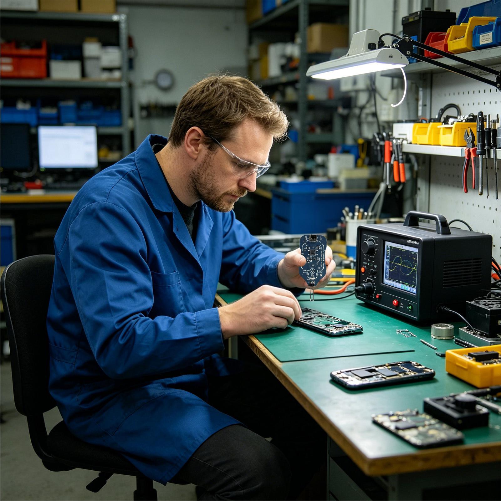 Testador de Placa-Mãe e Bobina - Electronics Repair For Beginners avaliação e preço