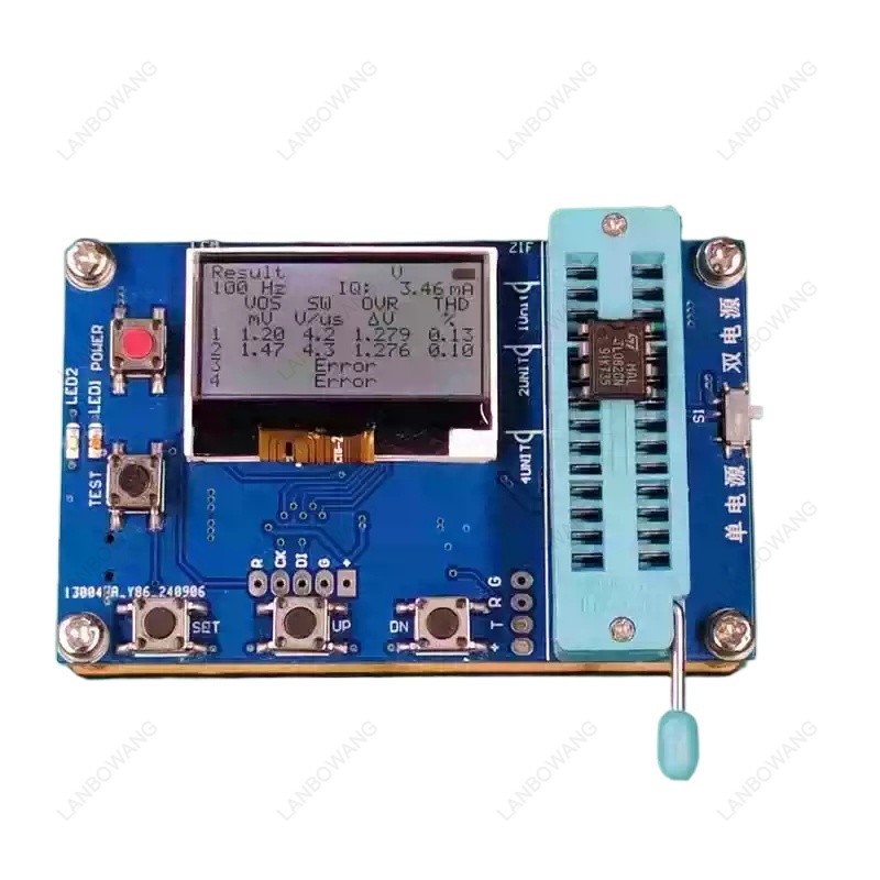 Testador de Amplificador Opera - Repair Electronics avaliação e preço