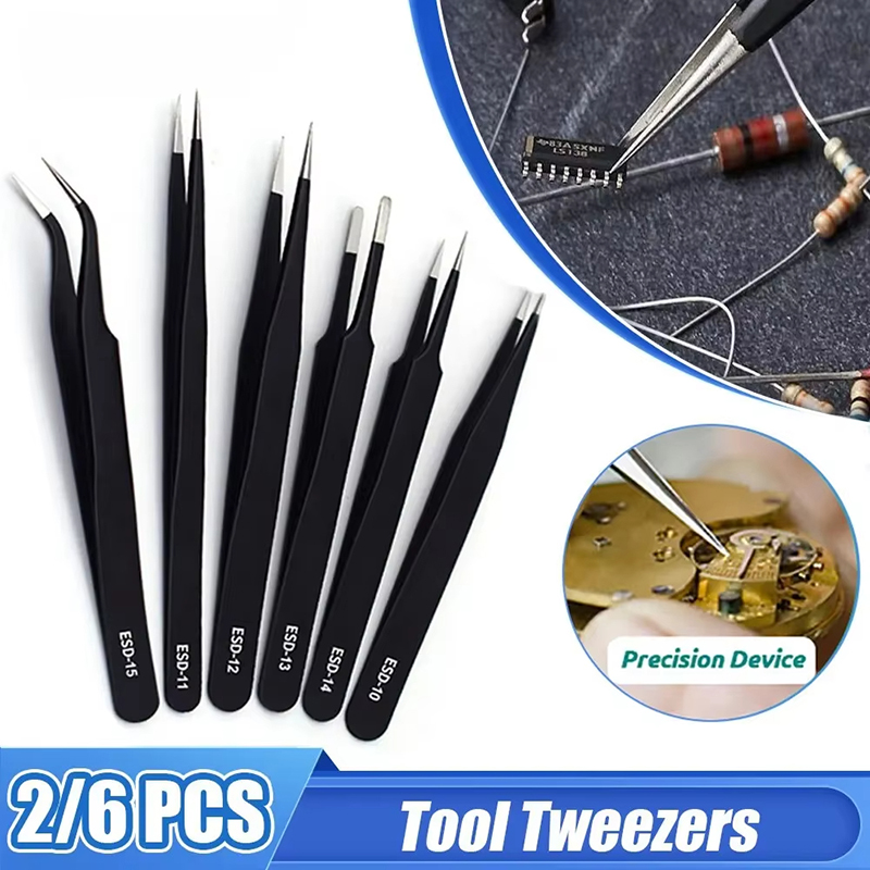 Pinça Antiestática de Aço Inox - Electronics Repair And Maintenance avaliação e preço