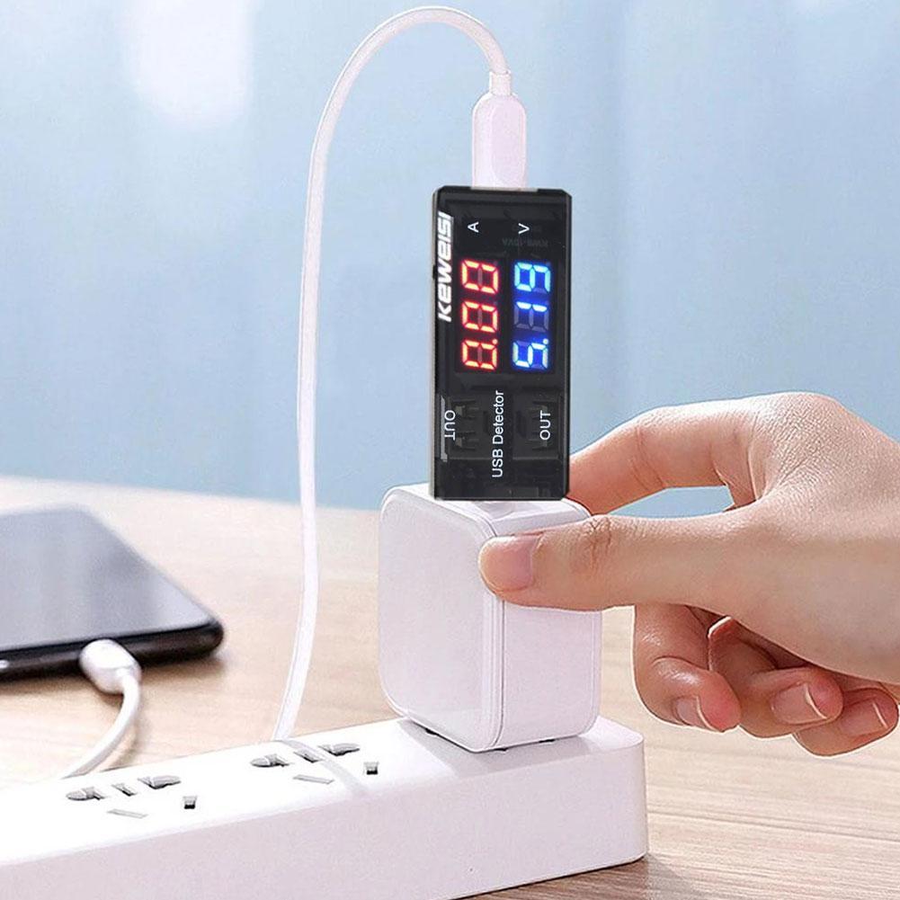 Tensão de corrente usb digital - Usb Ammeter Tester avaliação e preço